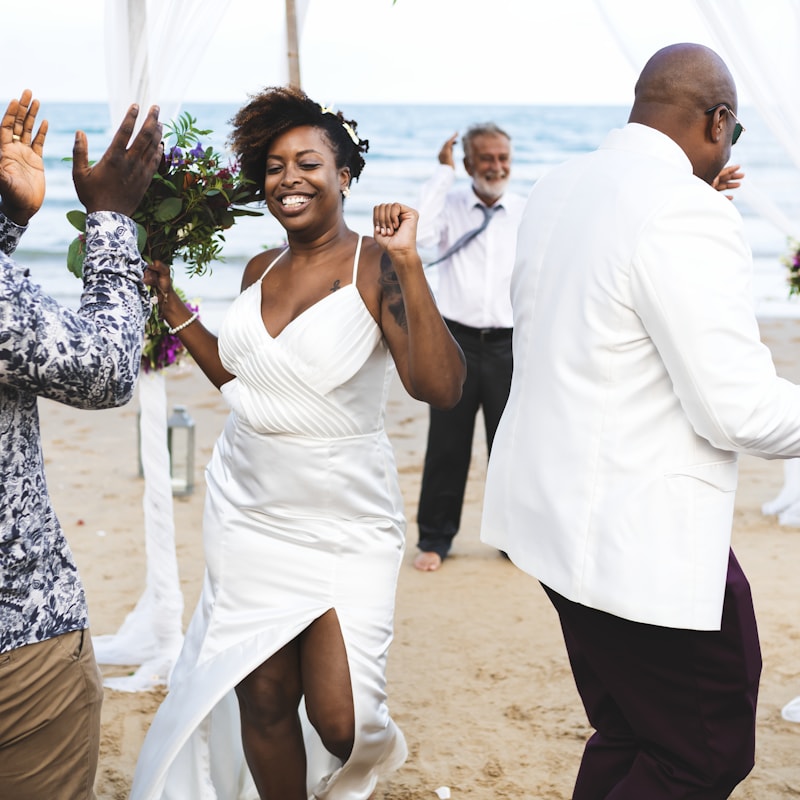 Beach celebration