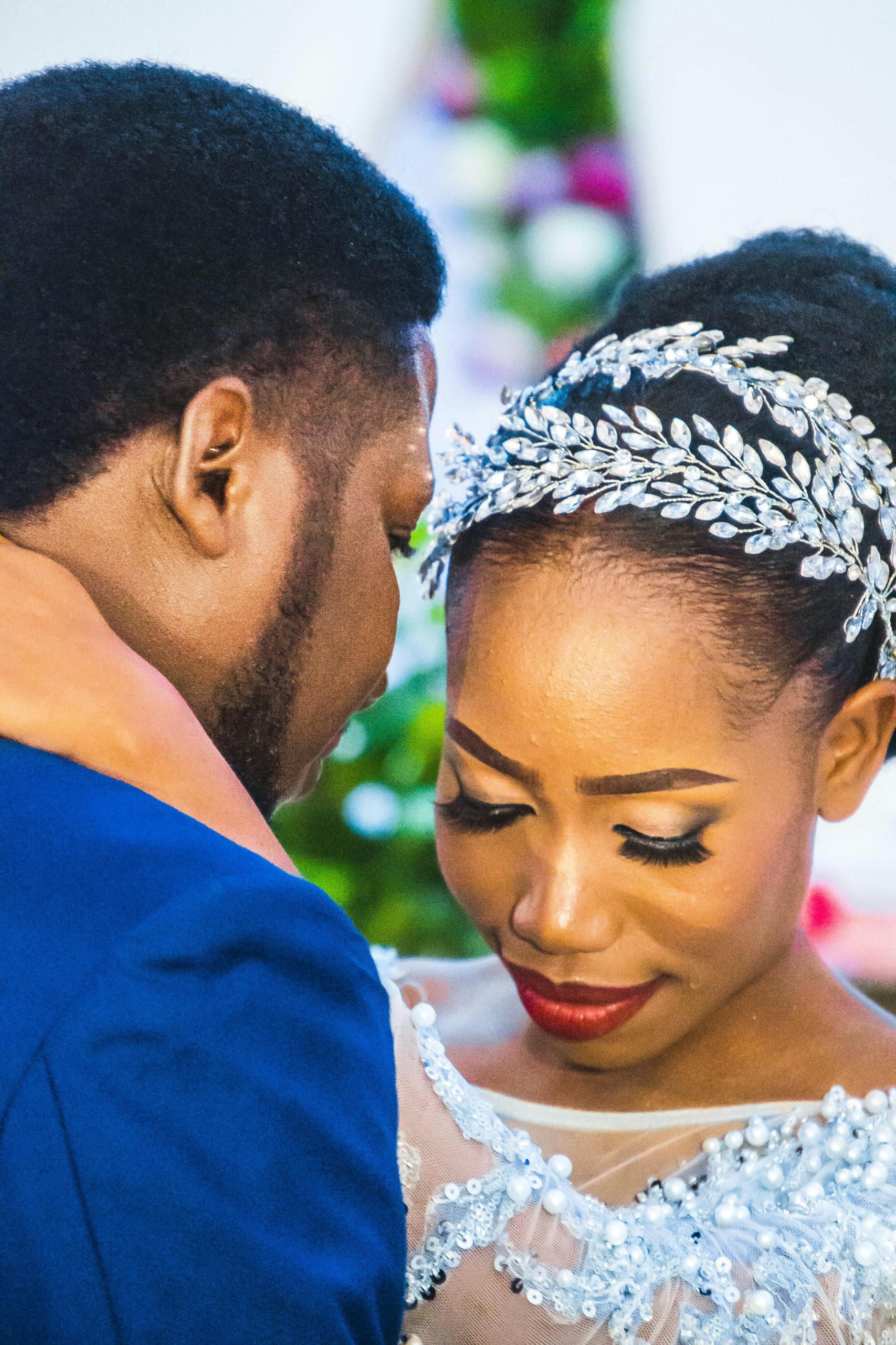 Wedding celebration moment
